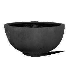 Кашпо Fleur ami Ego Plus anthracite (антрацит), 22 см 4710131 фото