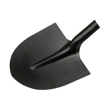 Лопата штыковая Australian Swan Neck французская стальная 29 см чёрная без черенка / Австралиан BF29 121000664207 фото