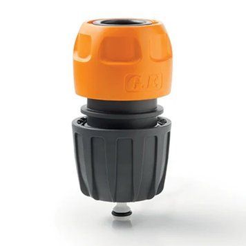 Коннектор для шланга универсальный с автоклапаном G.F. Universal Aquastop 1/2" - 5/8" - 3/4" / Джиеф GF80043017 120900102509 фото