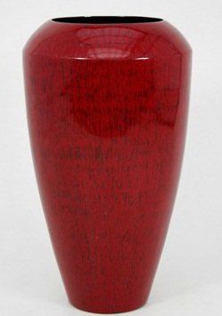 Кашпо Nieuwkoop Phornax Coppa red-black spark, 68 см 4311923 фото