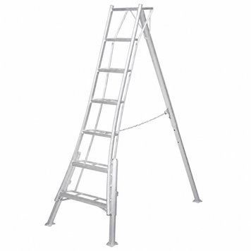 Драбина алюмінієва HASEGAWA GSCS-210-PRO PRO Tripod до 150 кг японська 210 см 7 сходинок 11,6 кг / Хасегава GSCS-210-PRO 121003200103 фото