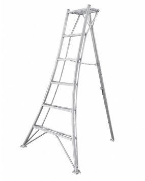 Драбина алюмінієва HASEGAWA GSC-180HL STANDARD Tripod до 100 кг японська 180 см 6 сходинок 6,6 кг / Хасегава GSC-180HL 121003200104 фото