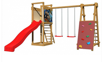 Детская площадка &laquo;SportBaby-6&raquo;, 2,4х3,6х3,6 м SportBaby-6 фото