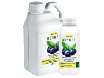 Удобрение Dunger для голубики 2-3 внесение 5 кг 10-8,5-11,5+14S+TE комплексное в канистре / Дюнгер 120400102926 фото