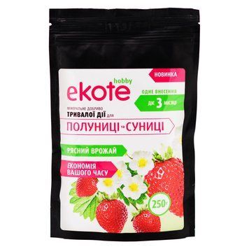 Удобрение Еkote для клубники и земляники 3 мес, 250 г / Экоте &ndash; удобрение длительного действия 120400112308 фото