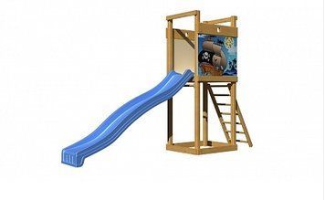 Детская площадка для улицы &laquo;SportBaby-2&raquo;, 2,4х3,6х0,9 м SportBaby-2 фото