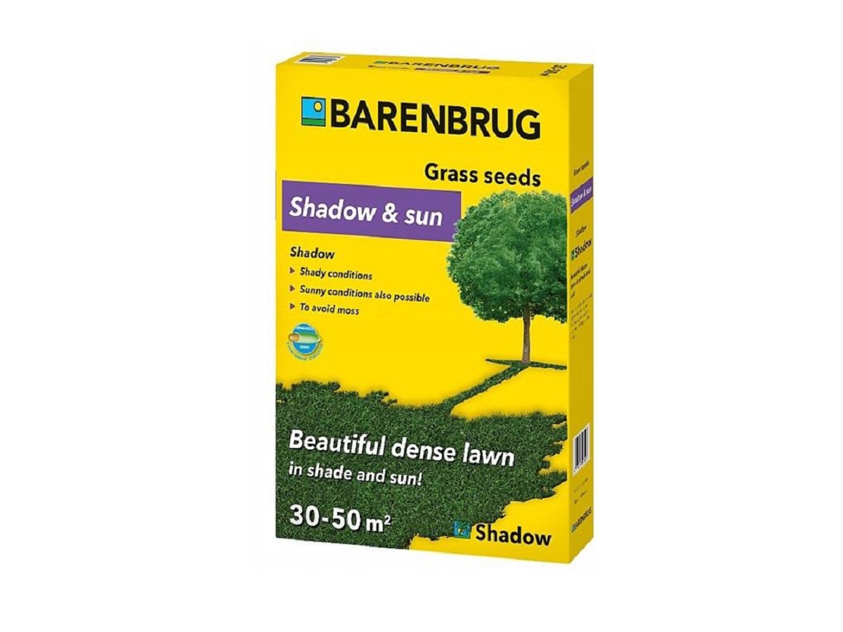 Газонна трава Barenbrug Shadow & Sun Тіньовитривала / 1 кг