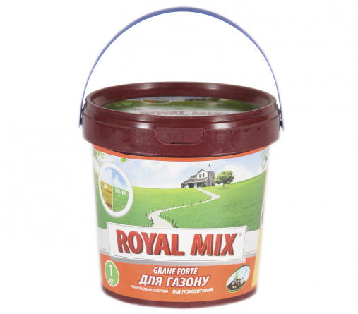 Добриво Royal Mix GRANE FORTE для газону від пожовтіння, 1 кг