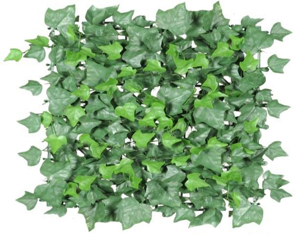 Декоративне зелене покриття "Плющ", 50х50 см