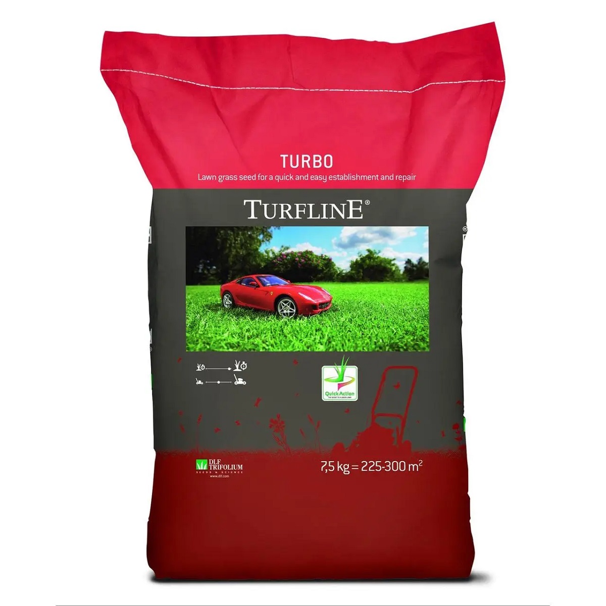 Газонная трава Dlf-Trifolium Turfline Turbo (Турбо) / 7,5 кг