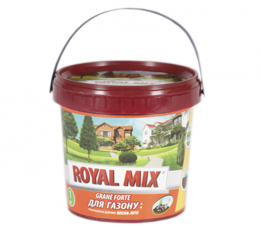 Добриво Royal Mix GRANE FORTE для газону (весна-літо), 1 кг