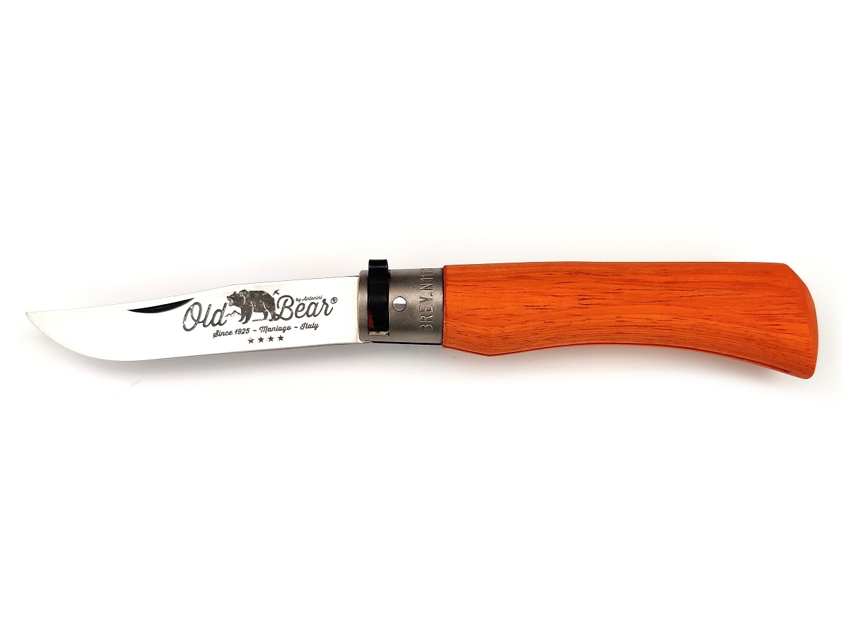 Нож Antonini OLD BEAR 9307/21_MOK / с оранжевой рукоятью