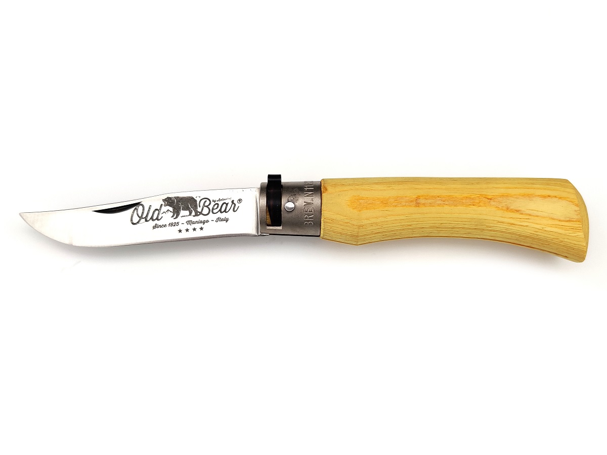 Нож Antonini OLD BEAR 9307/21_MGK / с желтой рукоятью
