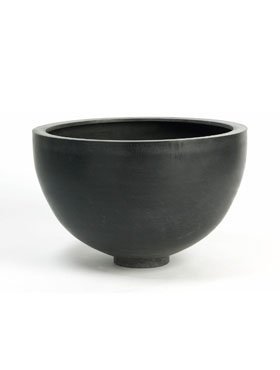 Кашпо Plants First Choice Deco bowl zwart small rond, 27 см