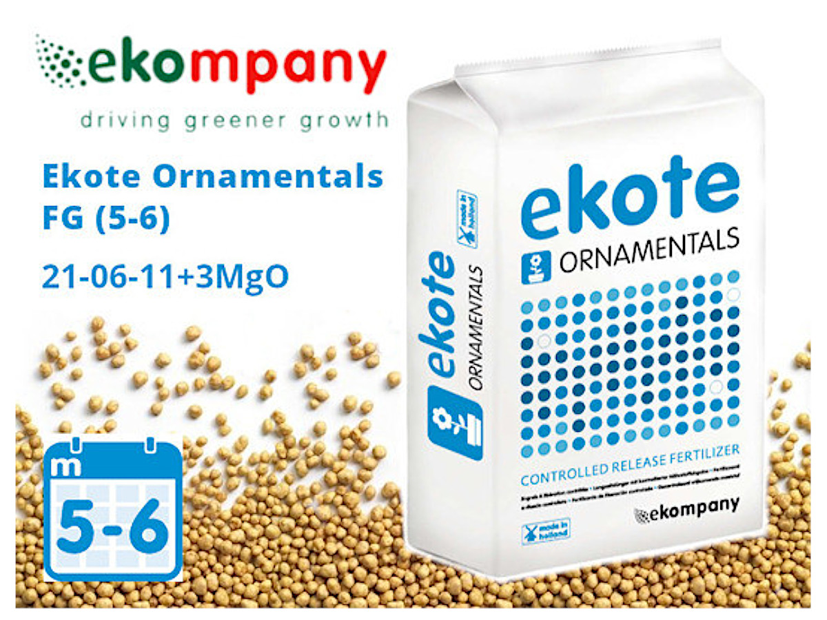 Удобрение Ekote Ornamentals FG 21-06-11+3MgO (5-6 месяцев) / 25 кг