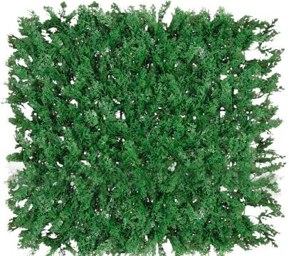 Декоративное зеленое покрытие «Туя», 50х50 см