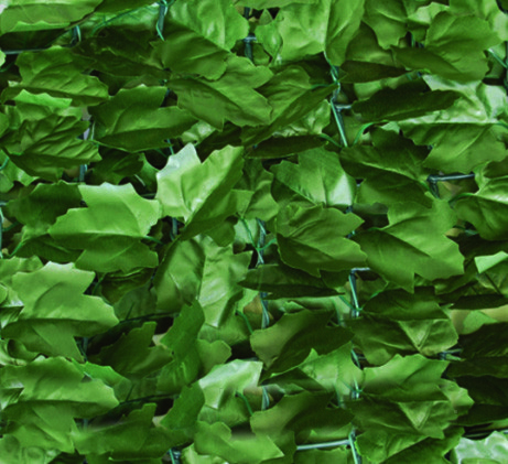 Декоративное зеленое покрытие «Темный вьюнок», 100х300 см