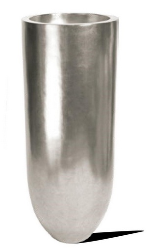 Кашпо Fleur ami Pandora, silver leaf (сріблясте), 125 см