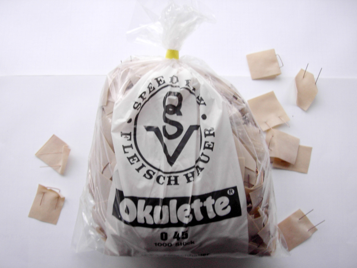 Латка Okulette O 45 (32 x 45 мм, 1000 шт, Окулетте О для фруктових, що сильно ростуть)